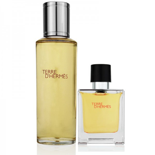 Hermès Terre d'Hermès Eau de Toilette 30ml Nachfüllbar + Eau de Toilette 125ml Nachfüllung – product image