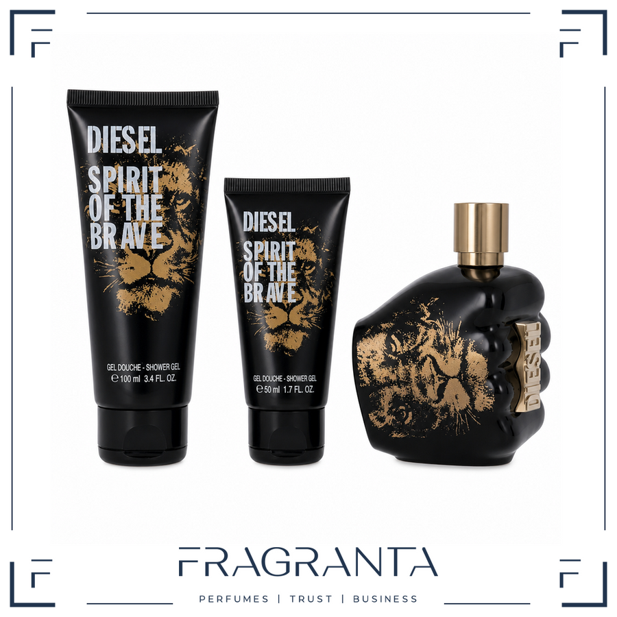 Diesel Spirit of the Brave Eau de Toilette 125ml + Shower Gel 100ml + Shower Gel 50ml – product image