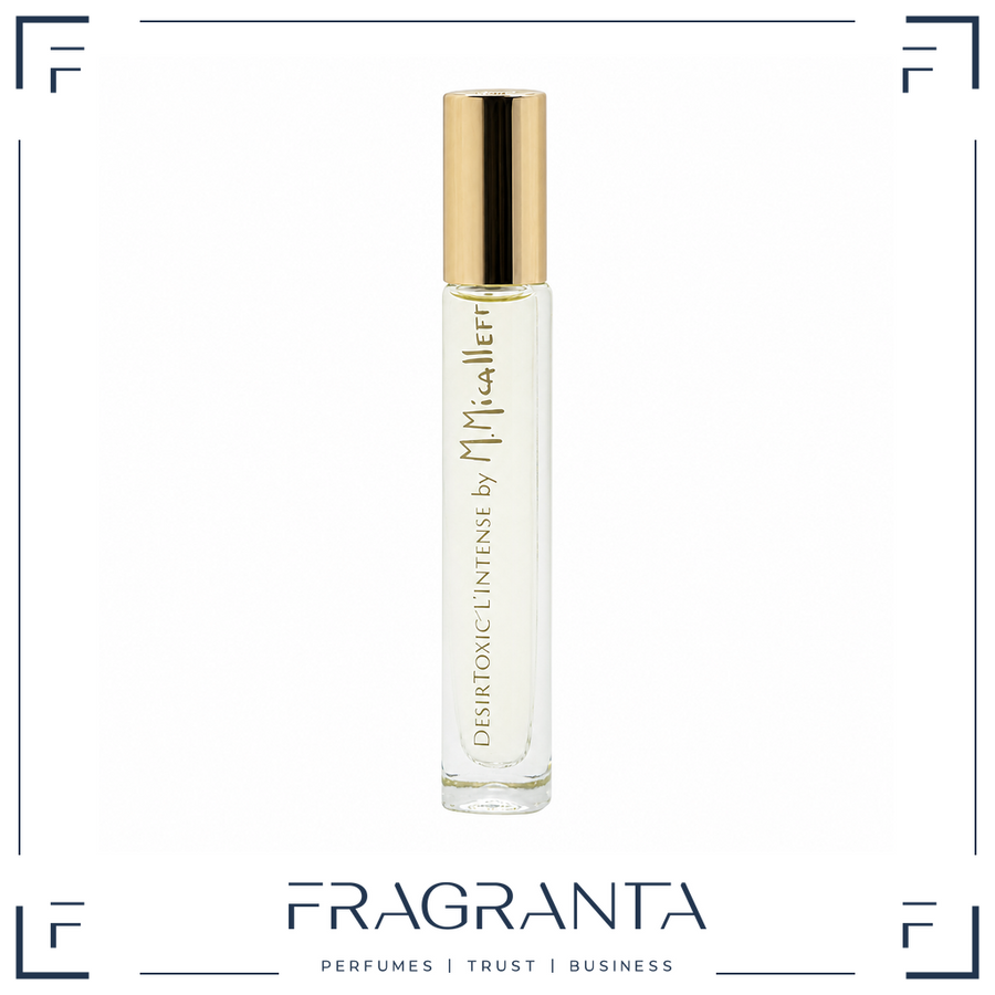 M.Micallef Reisezerstäuber Black Desirtoxic L'intense Parfum 10ml – Produktbild