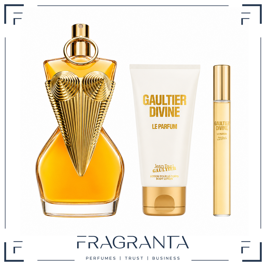 Jean Paul Gaultier Gaultier Divine Set EdP 100ml + BL 75ml + EdP Mini 10ml – product image
